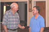 August 2006: Gladney Worrell and Rev. Richard Wiman